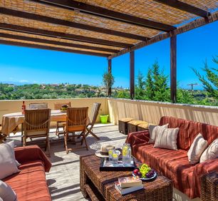 Amazing villas in Crete - Villa Citrus - Terrace