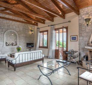 Amazing villas in Crete - Villa Myrrini - Sitting area
