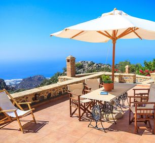 PASIPHAE TERRACE MEDITERRANEAN SEA VIEWS 