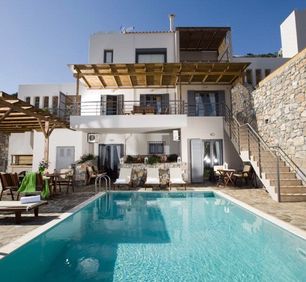 Elounda Solfez Villas at daytime...