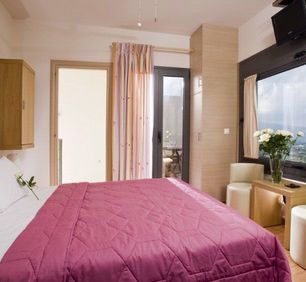 Master bedroom 3rd floor, with private balcony and bathroom