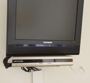 TV with DVD in every bedroom